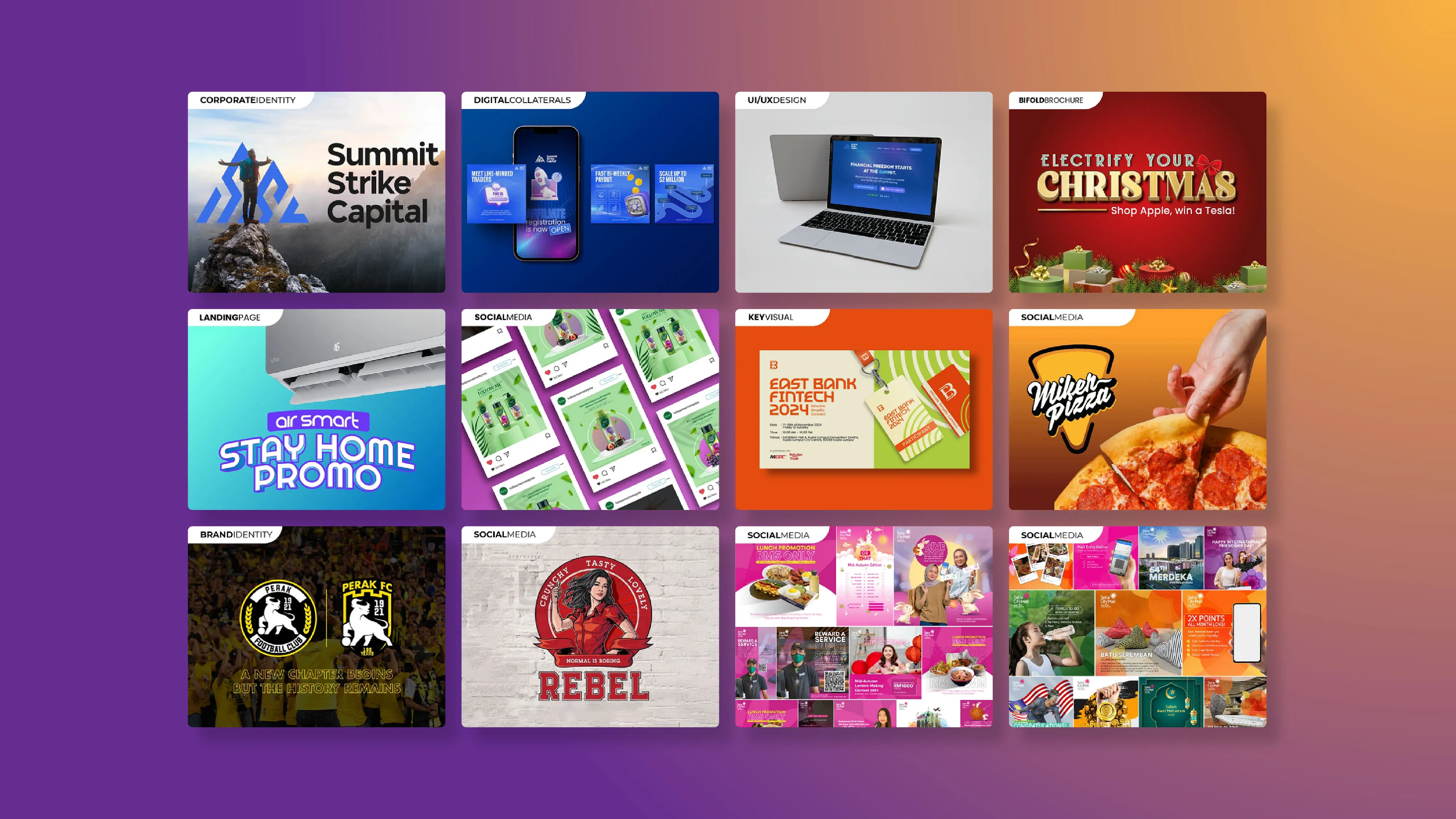 Design portfolio on Behance