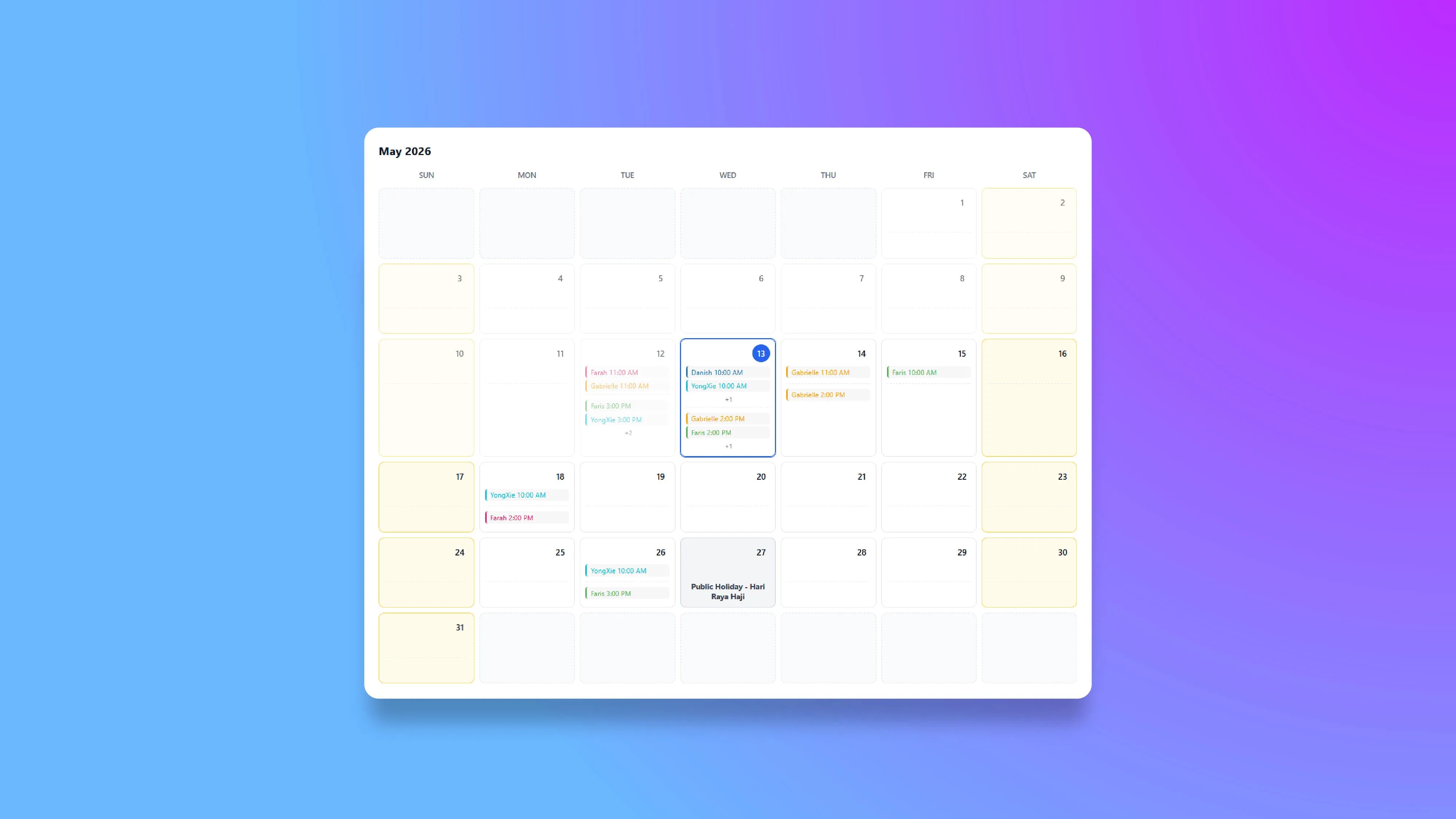 WordPress booking plugin